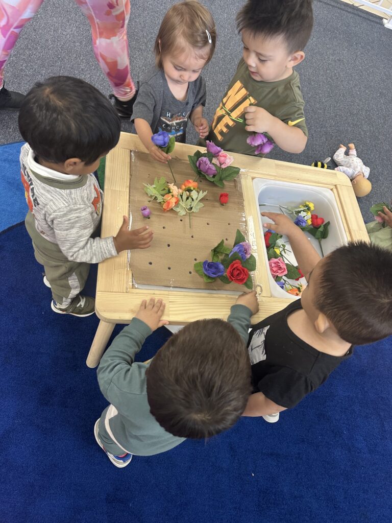 kids playing toys